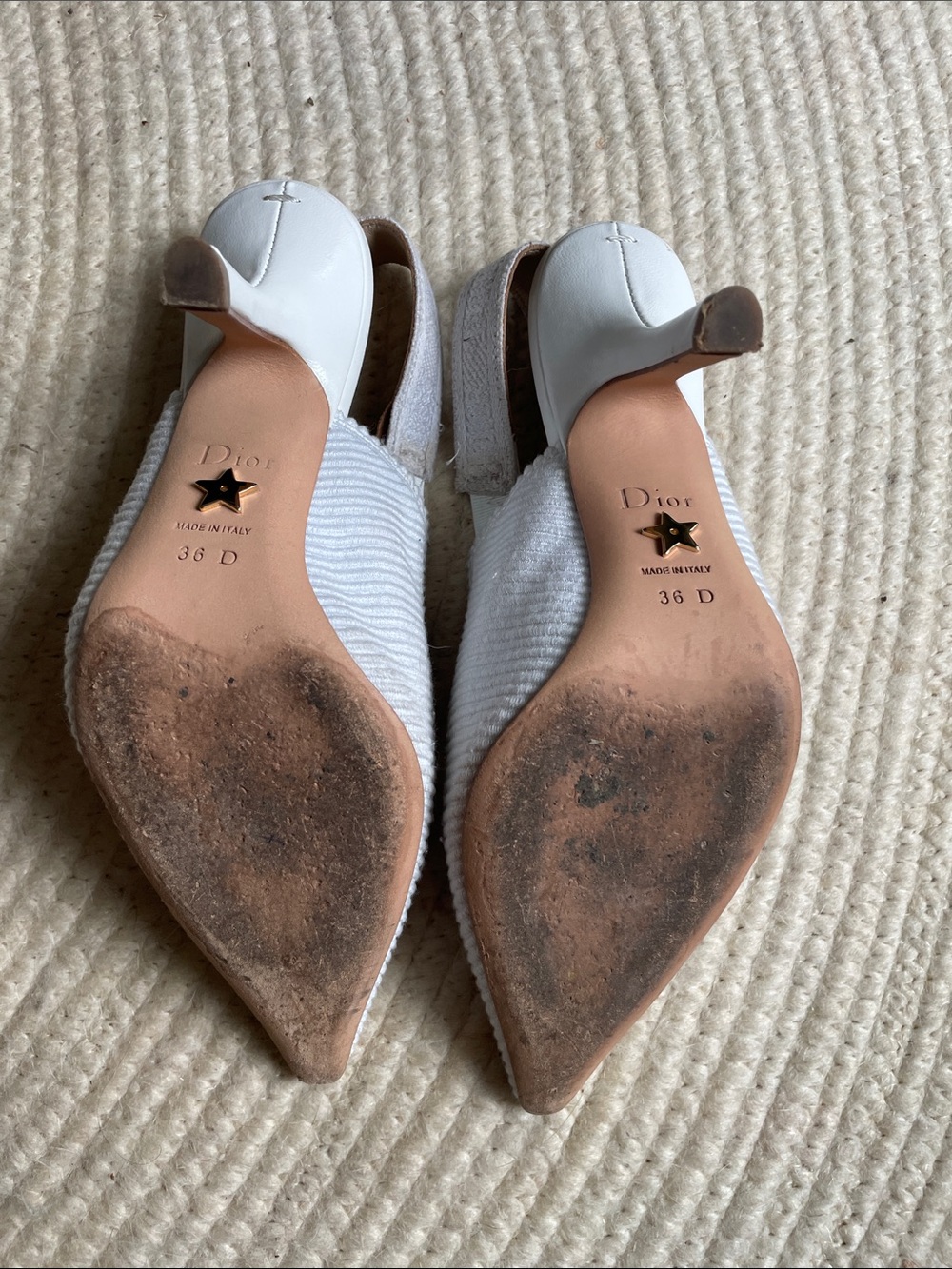 DIOR J'Adior Slingback Pump white Christian DIOR - Picture 4 of 11